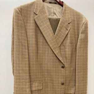 Tan Sport Coat with Brown Suit Pants D6-07 DJ